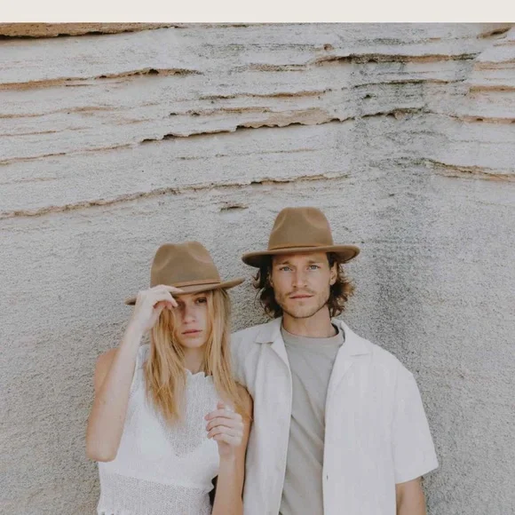 Will + Bear Brown Fedora Hat - Picture 3 of 7